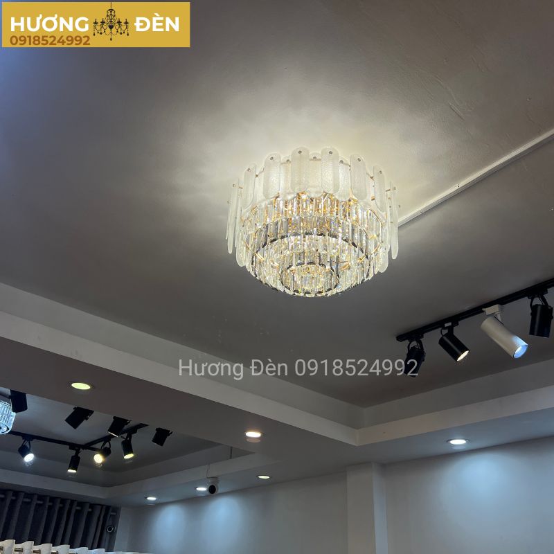 Đèn ốp trần pha lê OTPL8717T550